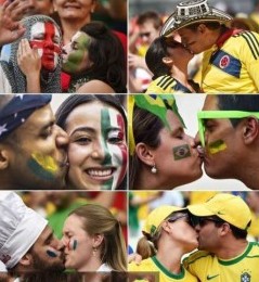 巴西世界杯之吻！让我们一起吻起来！(3)