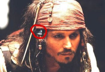 加勒比海盗穿帮图片：杰克船长的阿迪达斯太潮了！
