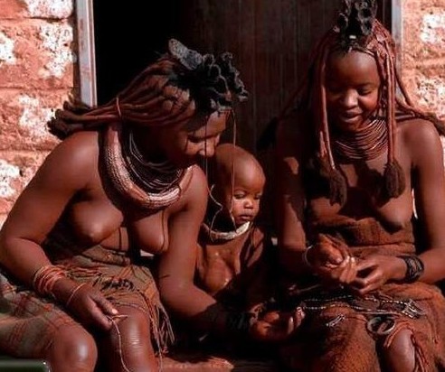 非洲象人族女人图片3