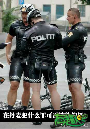 丹麦的自行车警察是我未来的目标！