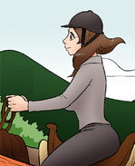 邪恶漫画：骑马跑啊跑啊