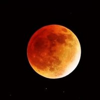 月全食，红月亮出来了！