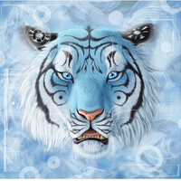 蓝虎：世间罕见蓝色动物