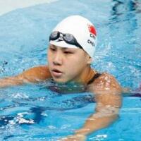 陈欣怡 游泳，获得100米自由泳桂冠！