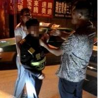 曝延安男子打交警，打人者已被刑事拘留(2)