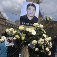 法国警察射杀华人，海外华人为同胞的遭遇抗议