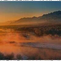 喀什河现雾凇奇观，若隐若现犹如仙境(2)