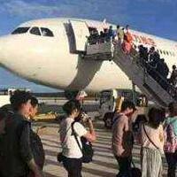 中国游客滞留塞班，塞班国际机场损毁严重(3)